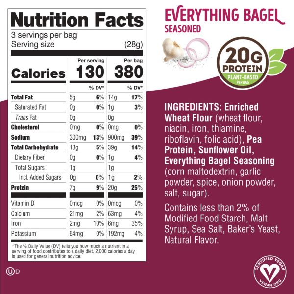 Everything Bagel- 3oz- Box of 8 Cheap