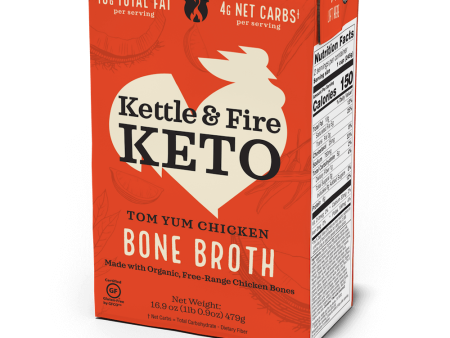 Tom Yum Chicken Keto Broth - 16.9 oz Online Hot Sale