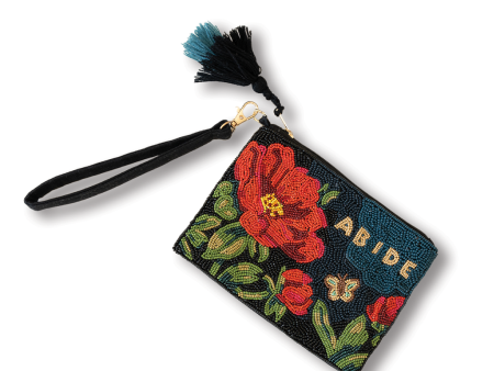 Abide Beaded Wristlet Online