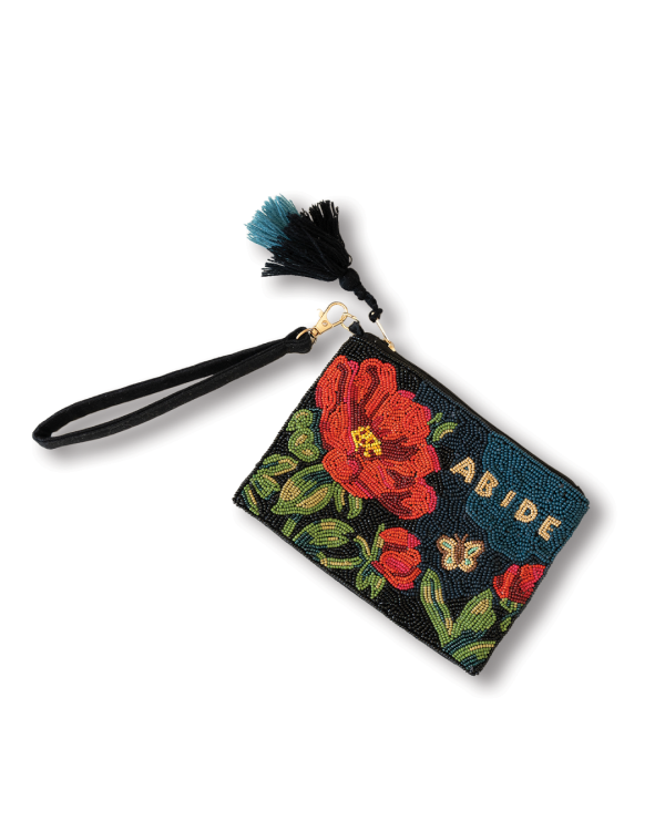 Abide Beaded Wristlet Online