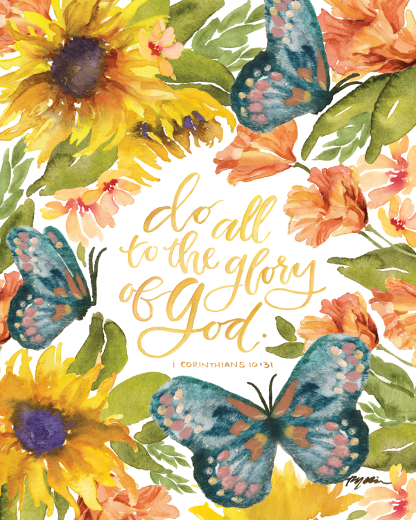 Do All To the Glory of God Canvas on Sale