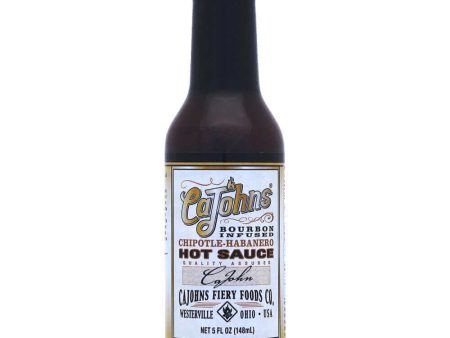 Bourbon-Infused Chipotle Habanero Sauce on Sale