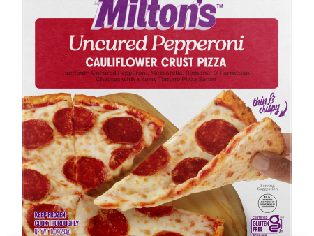 Uncured Pepperoni Cauliflower Crust Pizza Online Hot Sale