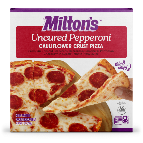 Uncured Pepperoni Cauliflower Crust Pizza Online Hot Sale