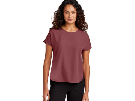 16. FMD - Mercer+Mettle™ Women s Stretch Crepe Crew Online now