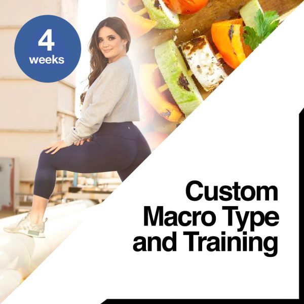 4 Week Custom Macro Type and Training Online Hot Sale