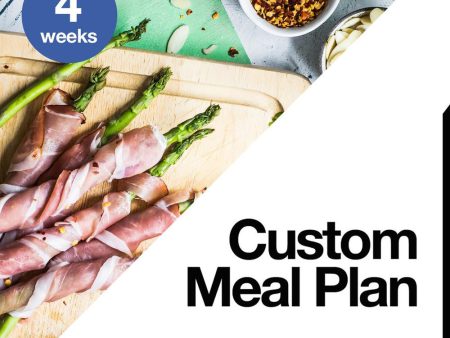 4 Week Custom Meal Plan Hot on Sale