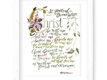 St. Patrick s Breastplate Print Sale