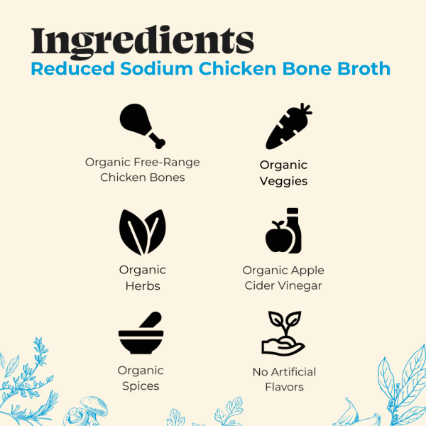 Reduced Sodium Chicken Bone Broth Cheap