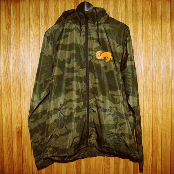 King State Camo Hooded Windbreaker Jacket Online