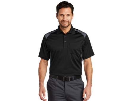 13. FMD - Men s Cornerstone Select Snag-Proof Two Way Colorblock Pocket Polo Sale