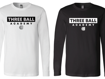 3Ball - Long Sleeve Academy T-Shirt Sale