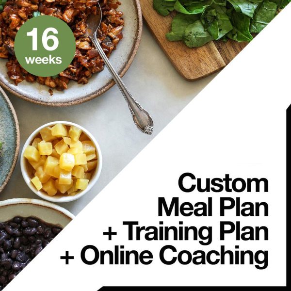 16 Week Custom Meal Plan + Custom Training Plan + Online Coaching Hot on Sale