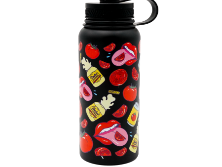 Hot (But Hydrated) Tomato Summer Water Bottle For Discount