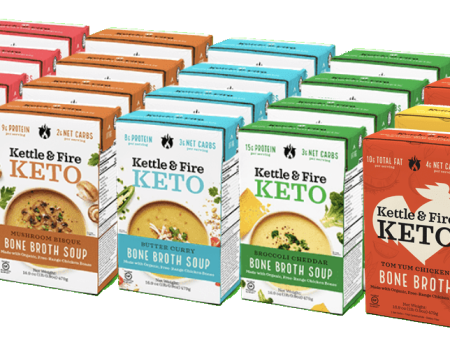 20-pack: Keto Soups and Keto Broths Bundle Supply