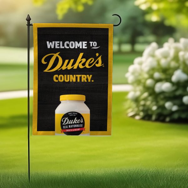 Welcome to Duke s Country Garden Flag Cheap