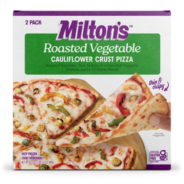 Roasted Vegetable Cauliflower Crust Pizza - 2 Pack Discount