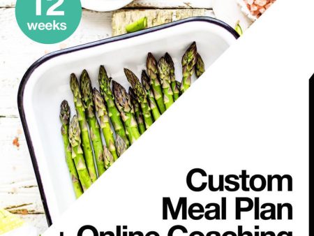 12 Week Custom Meal Plan + Online Coaching Supply