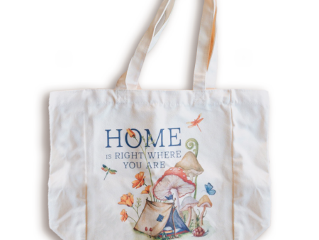 Home Is Right Where You Are Tote Hot on Sale