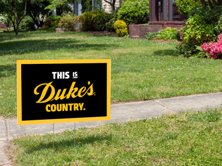 Welcome to Duke s Country Yard Sign Online Sale