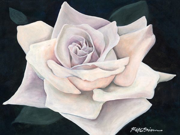 Pale Rose Canvas For Discount