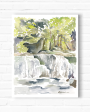 Waterfall Canvas Hot on Sale