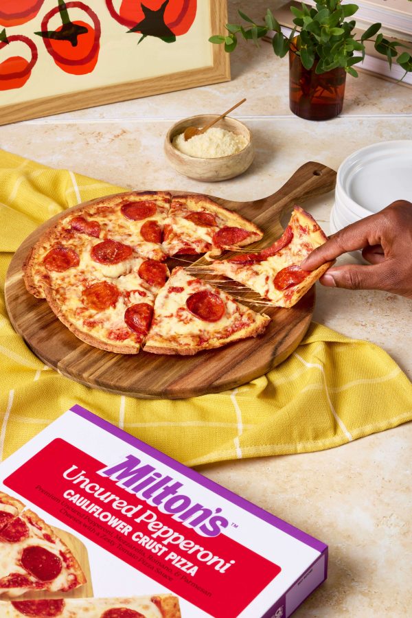 Uncured Pepperoni Cauliflower Crust Pizza Online Hot Sale