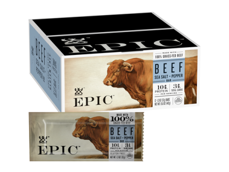 Beef Sea Salt + Pepper Bar Online now