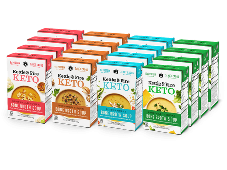 16-Pack: Keto Broccoli - Bisque - Curry - Cauliflower Bundle Sale