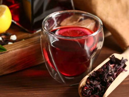 Herbal Raspberry Hibiscus Tea Hot on Sale