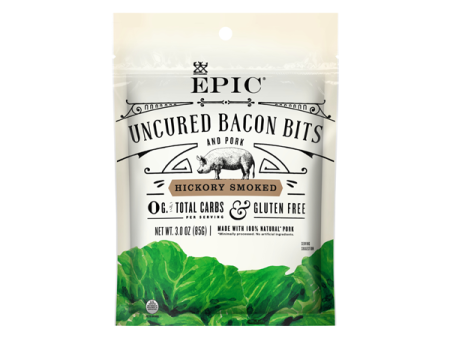 Hickory Smoked Bacon Topper Bits (1) 3OZ Bag Fashion