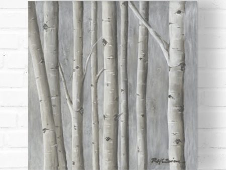 Winter Birch Canvas For Discount