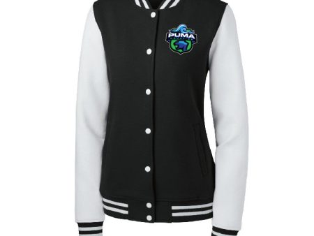 Puma Aquatics - Ladies Letterman Crest Jacket Sale