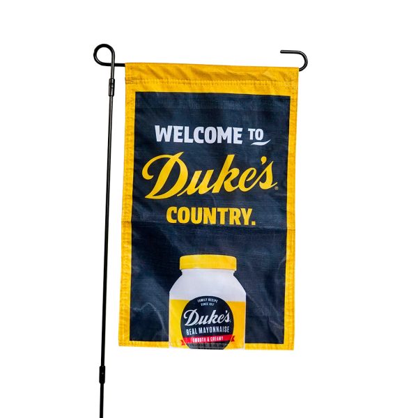 Welcome to Duke s Country Garden Flag Cheap