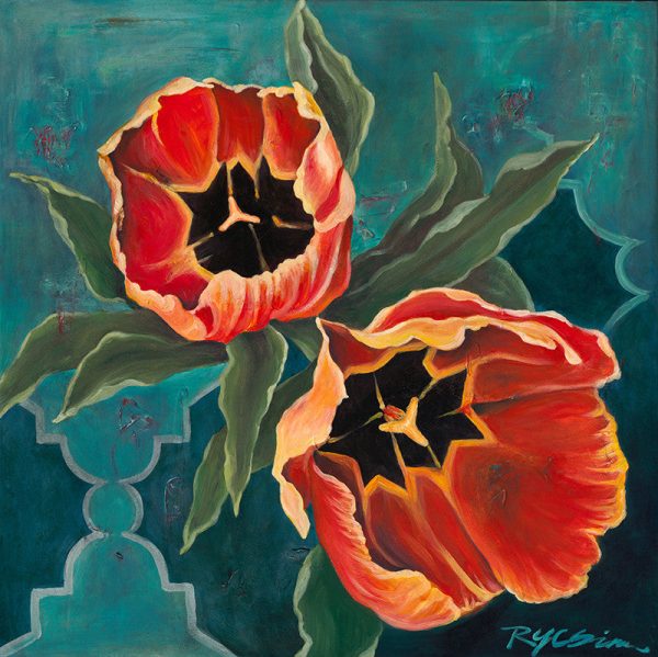 Tulips For Morocco Canvas Hot on Sale