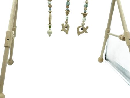 Wooden Play Gyms for Babies, Peekaboo Brand- Two Gyms per Order Online