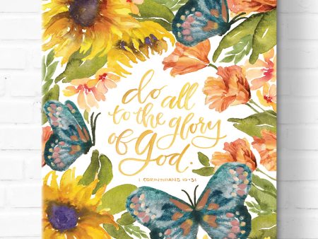 Do All To the Glory of God Canvas on Sale