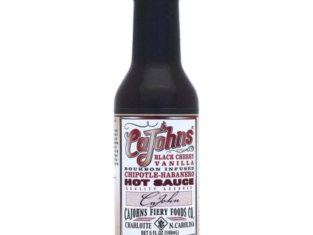 Black Cherry Vanilla Bourbon-Infused Chipotle Habanero For Sale