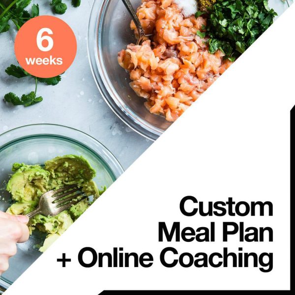 6 Week Custom Meal Plan + Online Coaching Fashion