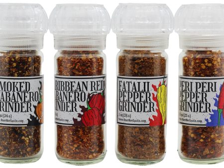 Fiery Hot Pepper Grinder Gift Set Online Hot Sale