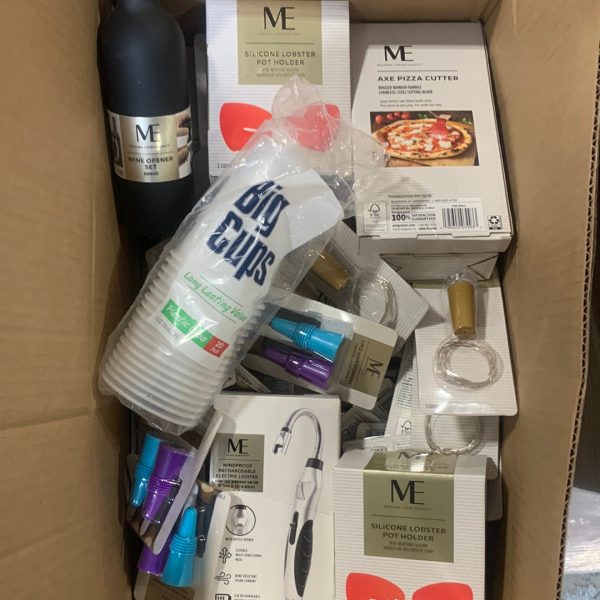 Tabletop, Water Bottles, Cutlery and Kitchen Supplies: Assorted Box For Cheap