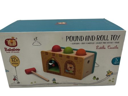 Wooden Toy, Pound and Roll, Bababoo and Friends, Box of 2 Supply